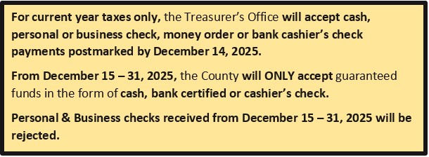 Restrictions on types of payment that is accepted. Call 724-770-4540 to discuss.